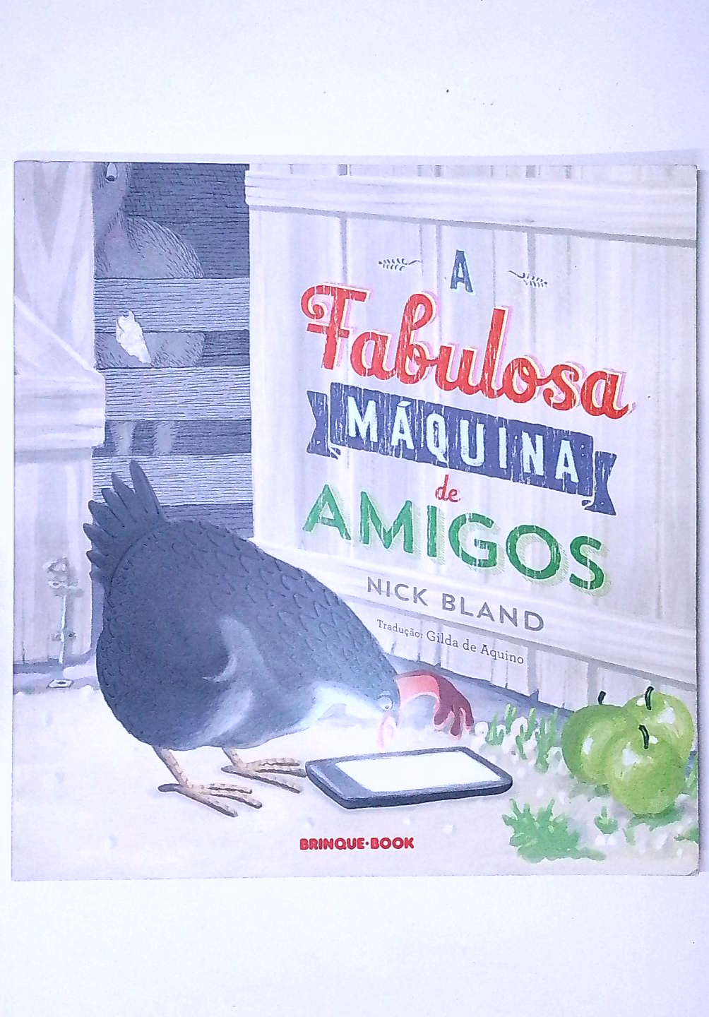 Capa do livro A Fabulosa Máquina de Amigos