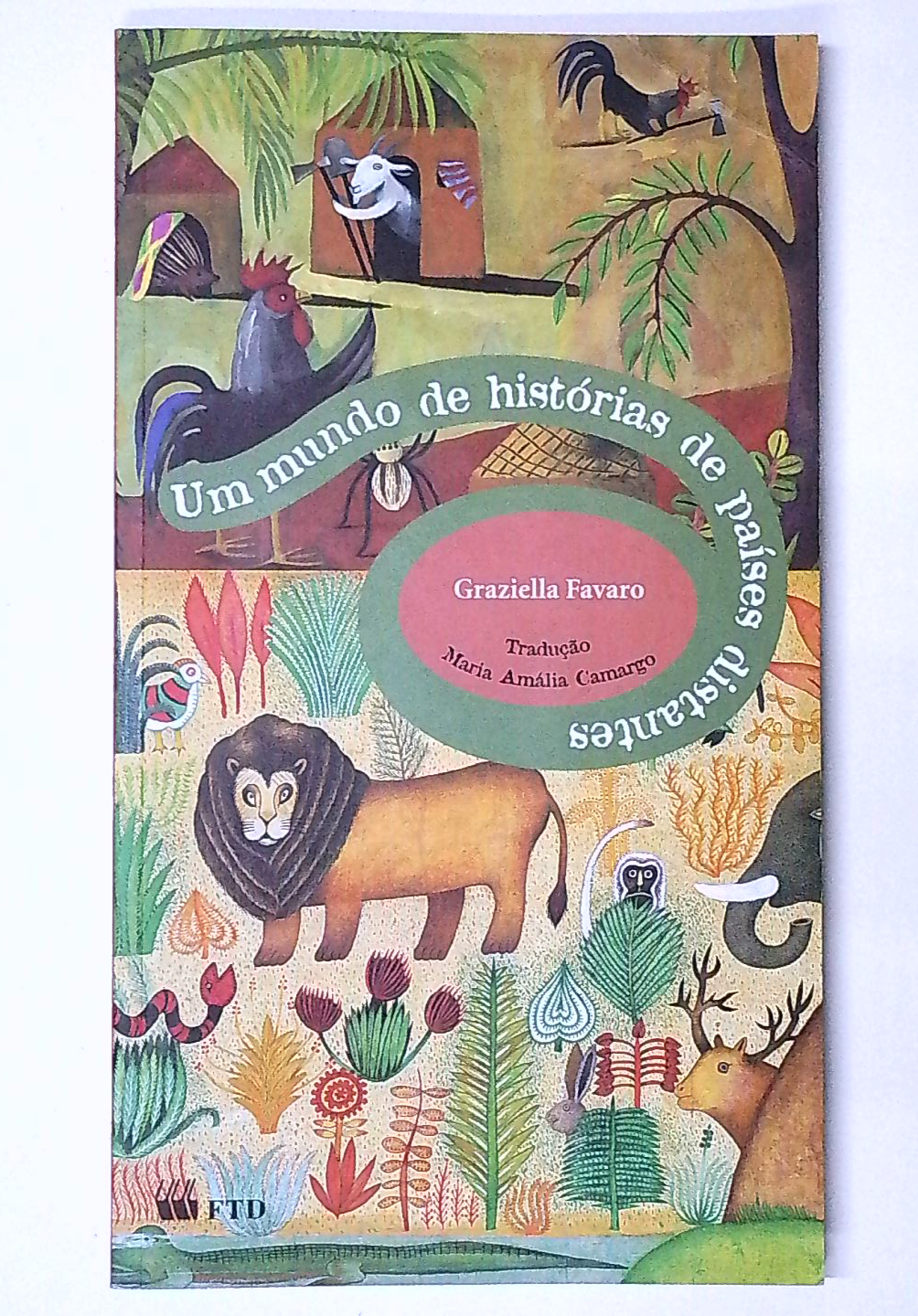 Capa do livro Um Mundo de Histórias de Países Distantes