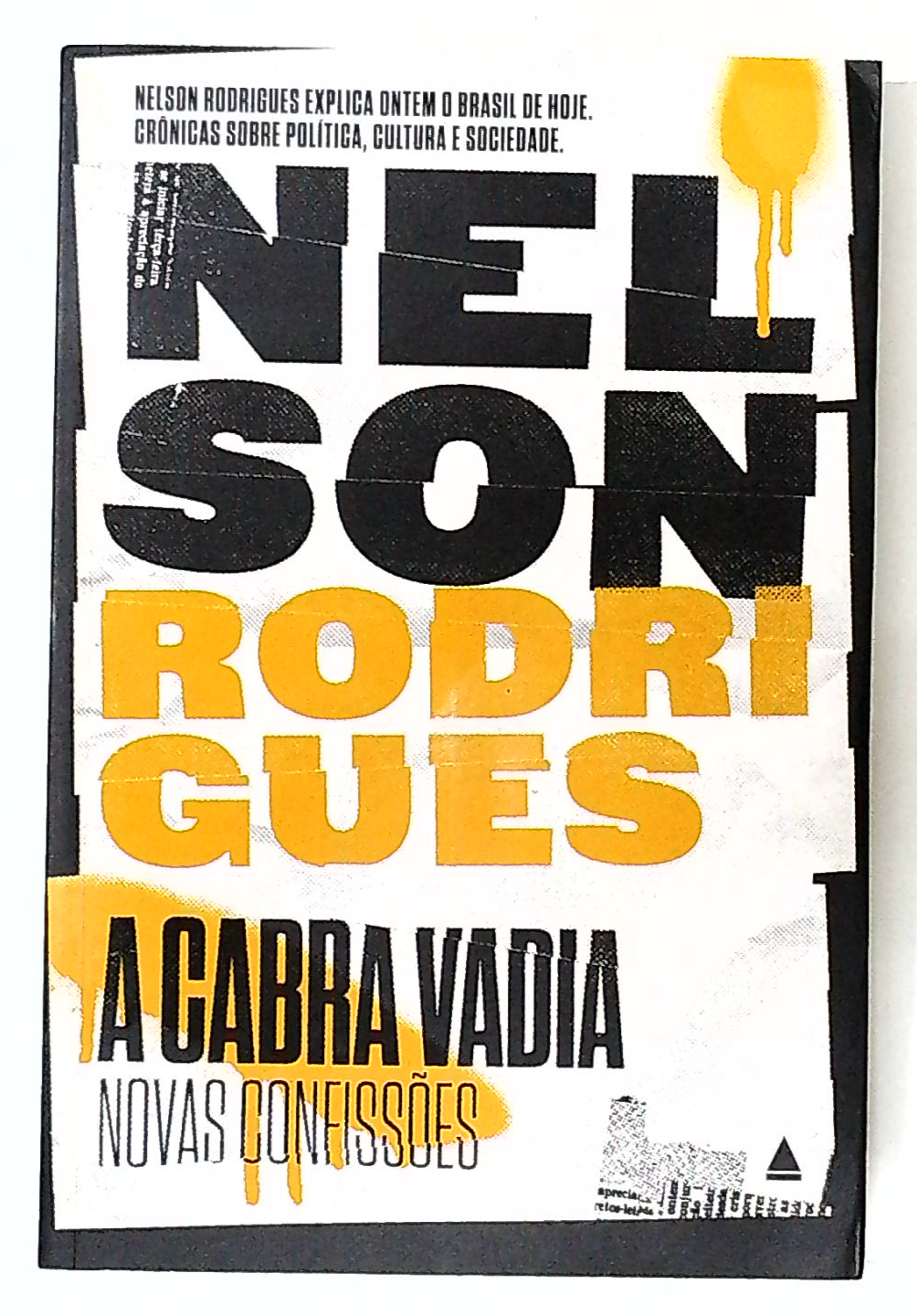 Capa do livro A Cabra Vadia: Novas Confissões