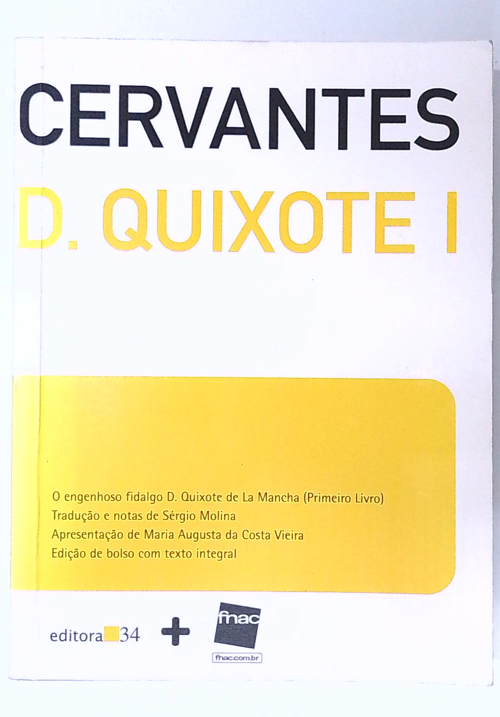 Capa do livro Dom Quixote I
