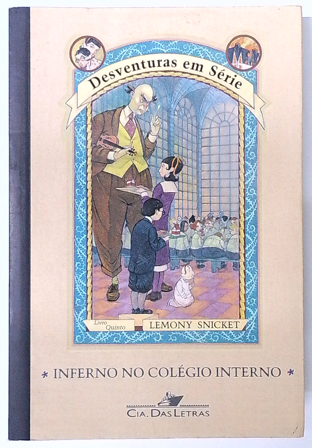Capa do livro Inferno no Colégio Interno