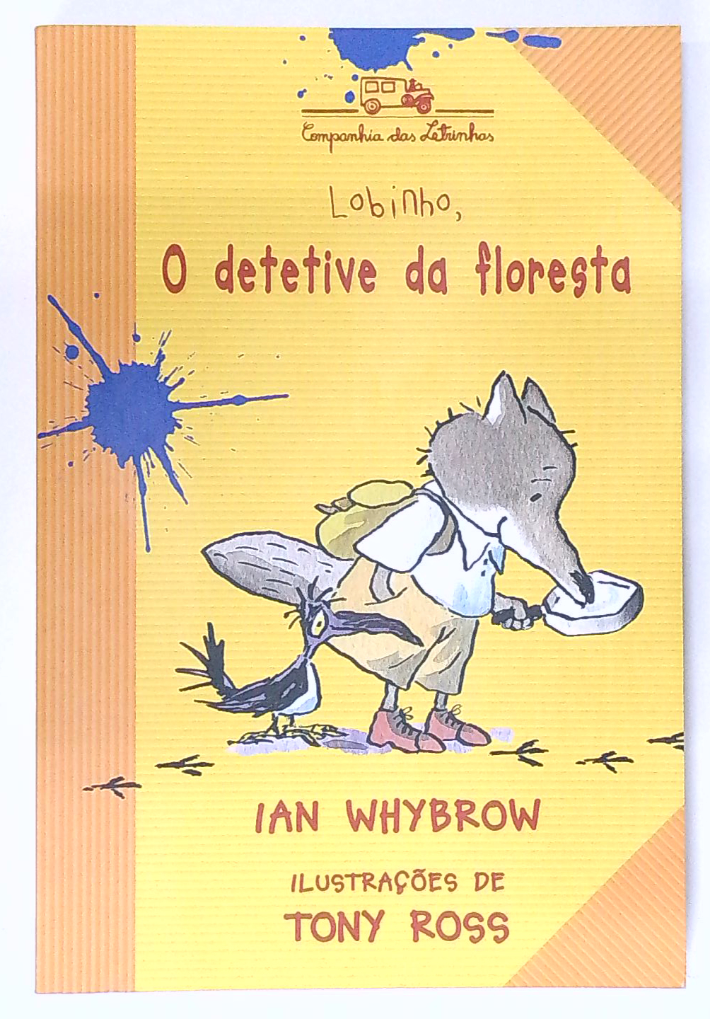 Capa do livro Lobinho, o Detetive da Floresta