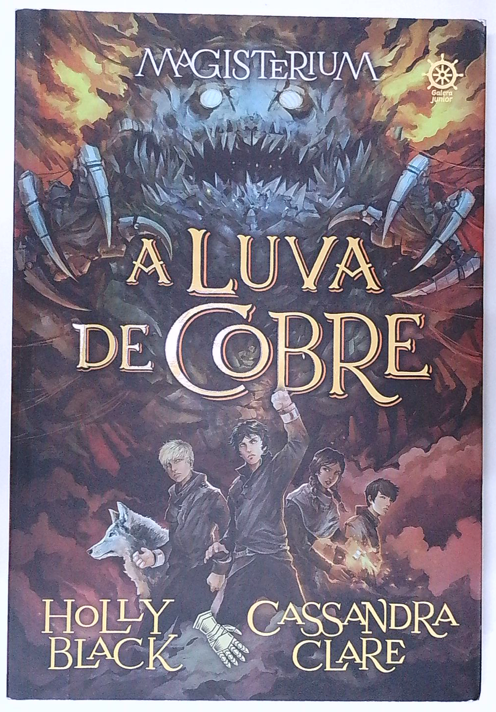 Capa do livro A Luva de Cobre