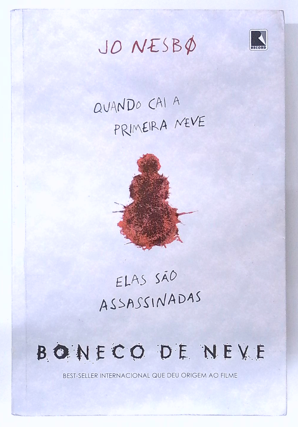 Capa do livro Boneco de Neve
