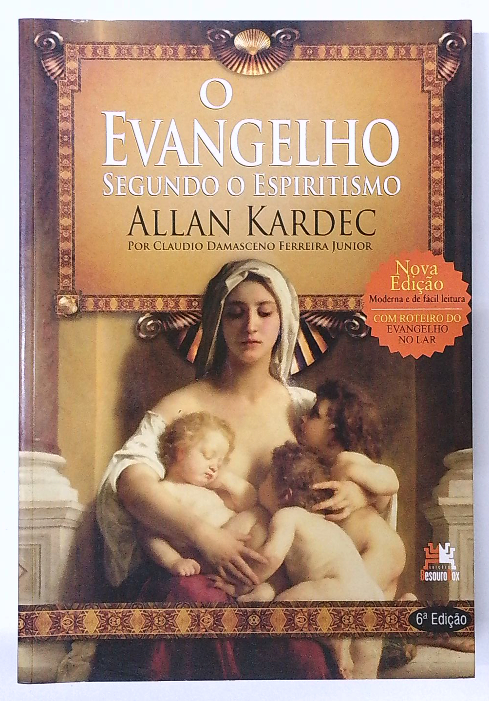 Capa do livro O Evangelho Segundo o Espiritismo