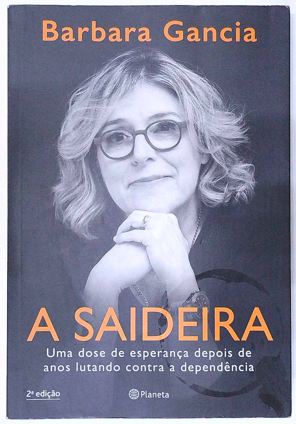 Capa do livro A Saideira: uma Dose de Esperança Depois de Anos Lutando Contra a Dependência
