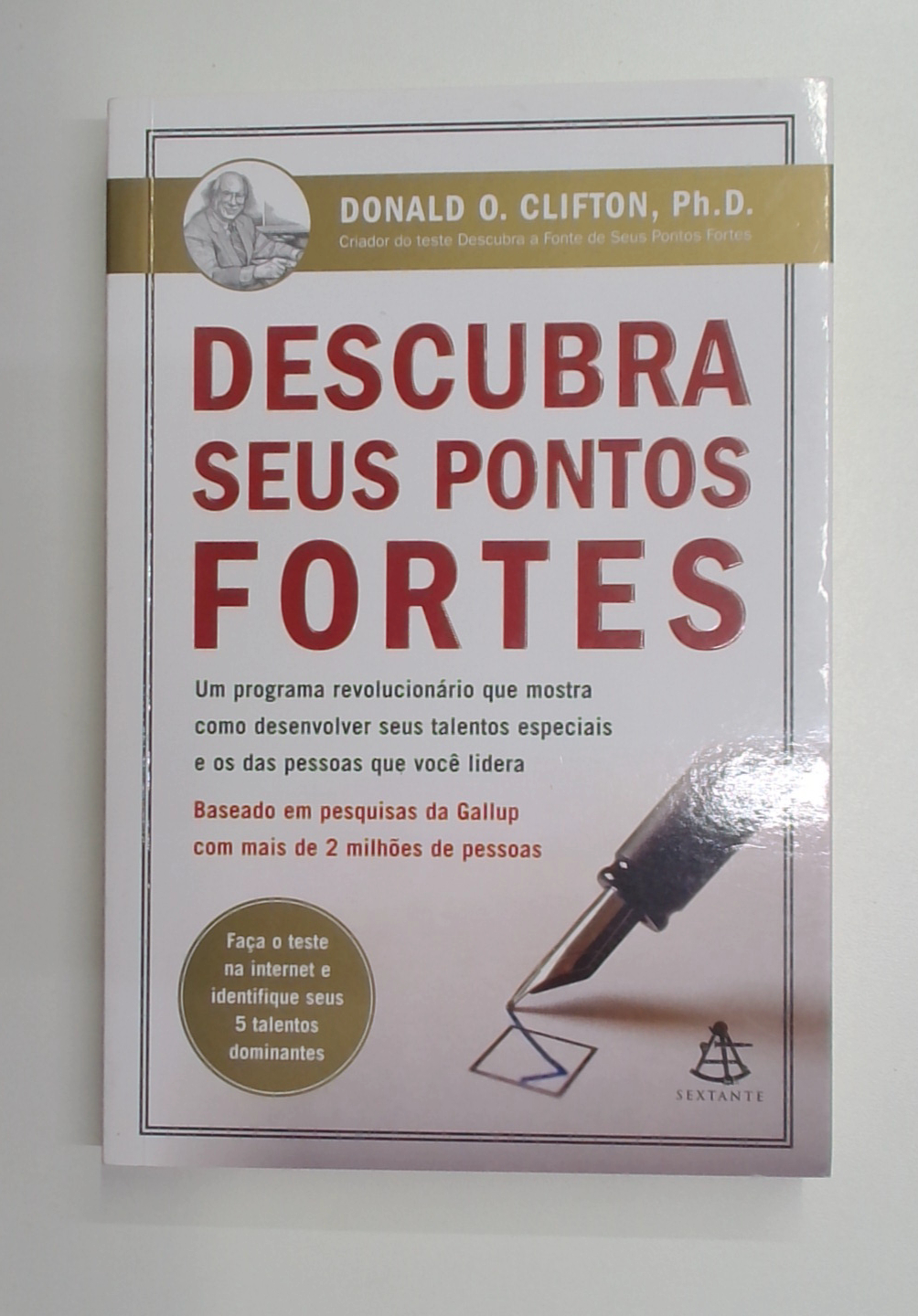 Capa do livro Descubra Seus Pontos Fortes