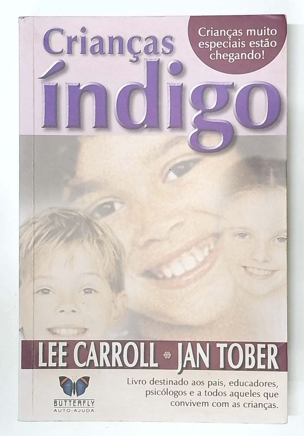 Capa do livro Crianças Índigo