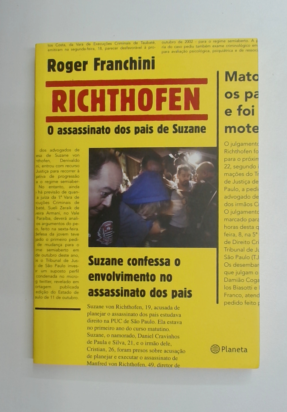 Capa do livro Richthofen: O Assassinato Dos Pais De Suzane