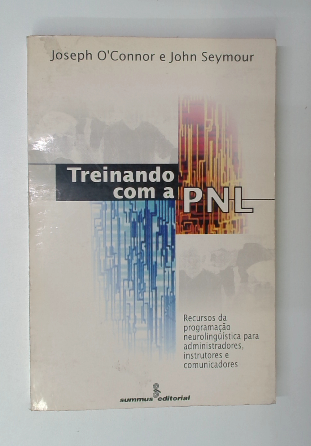 Capa do livro Treinando com a Pnl