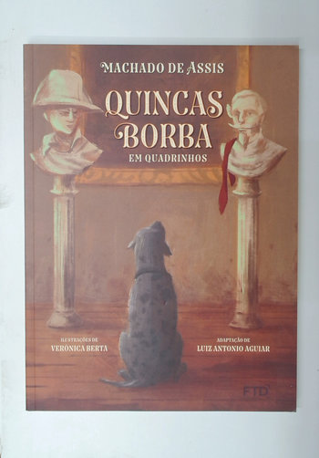 Capa do livro Quincas Borba em Quadrinhos