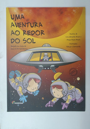 Capa do livro Uma Aventura ao Redor do Sol