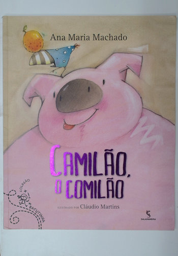 Capa do livro Camilão, o Comilão
