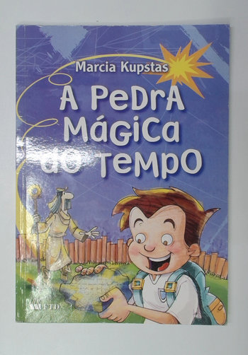 Capa do livro A Pedra Mágica do Tempo