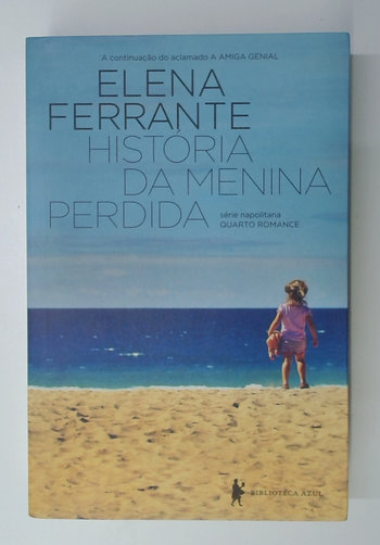 Capa do livro História da Menina Perdida