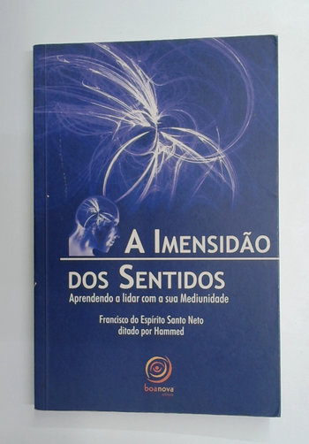 Capa do livro A Imensidão dos Sentidos