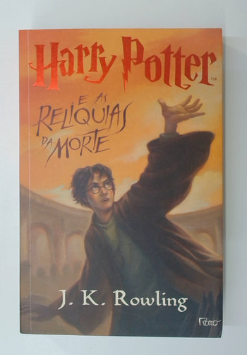 Capa do livro Harry Potter e as Relíquias da Morte