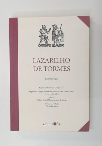 Capa do livro Lazarilho de Tormes