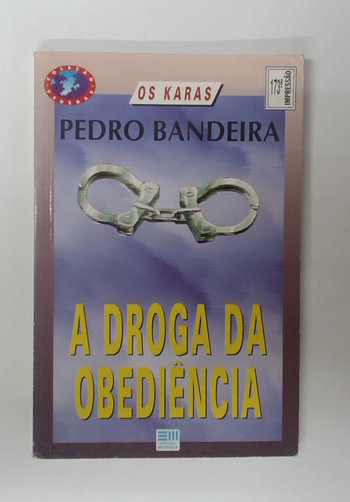 Capa do livro A Droga da Obediência