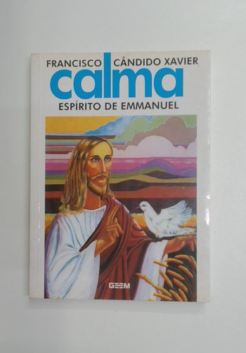 Capa do livro Calma