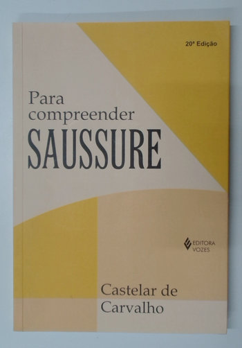 Capa do livro Para Compreender Saussure