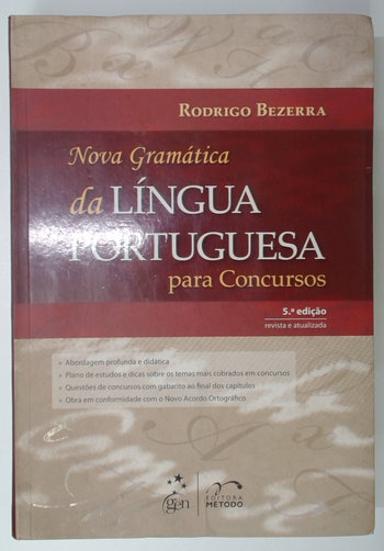 Capa do livro Nova Gramatica da Língua Portuguesa para Concursos