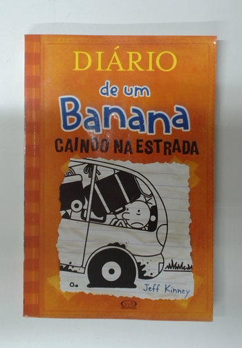 Capa do livro Diário de um Banana: Caindo na Estrada