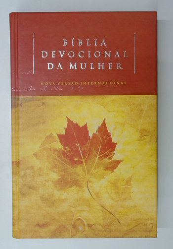 Capa do livro Bíblia Devocional da Mulher: Nova Versão Internacional