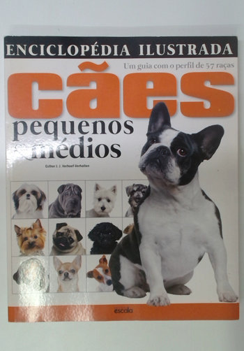 Capa do livro Enciclopédia Ilustrada Cães Pequenos & Médios
