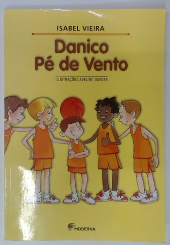 Capa do livro Danico Pé de Vento