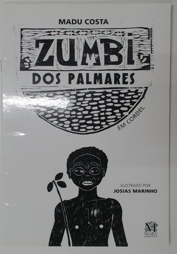 Capa do livro Zumbi dos Palmares em Cordel