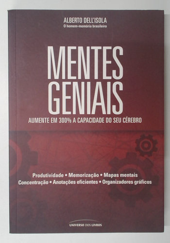 Capa do livro Mentes Geniais
