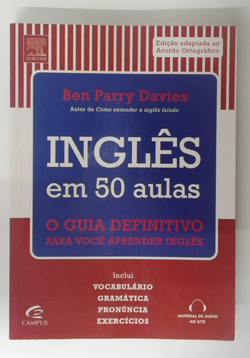 Capa do livro Inglês em 50 Aulas