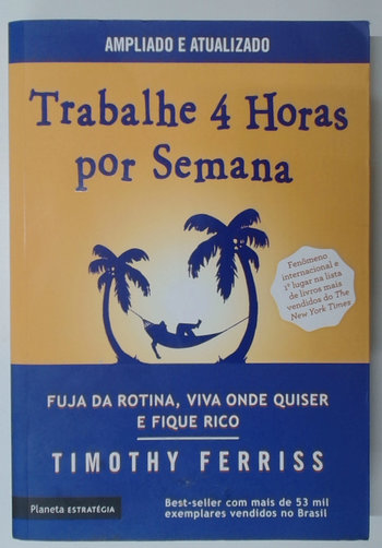 Capa do livro Trabalhe 4 Horas por Semana
