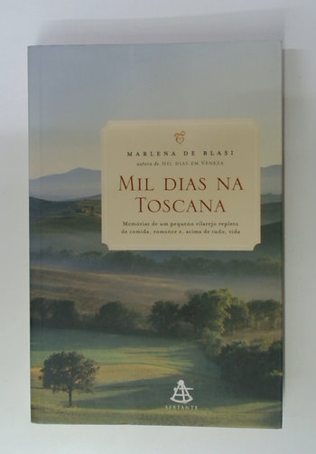Capa do livro Mil Dias na Toscana