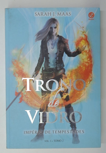 Capa do livro Trono de Vidro