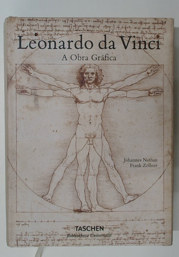 Capa do livro Leonardo da Vinci - a Obra Grafica