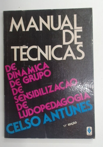 Capa do livro Manual de Técnicas de Dinâmica de Grupo de Sensibilização de Ludopedagogia