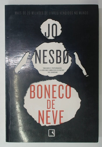 Capa do livro Boneco de Neve
