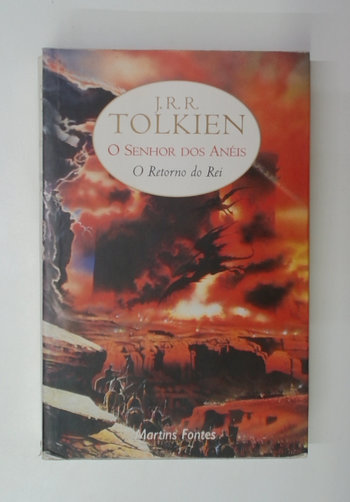 Capa do livro O Senhor dos Anéis: o Retorno do Rei