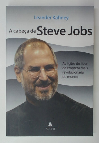 Capa do livro A Cabeça de Steve Jobs