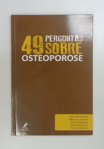 Capa do livro 49 Perguntas Sobre Osteoporose