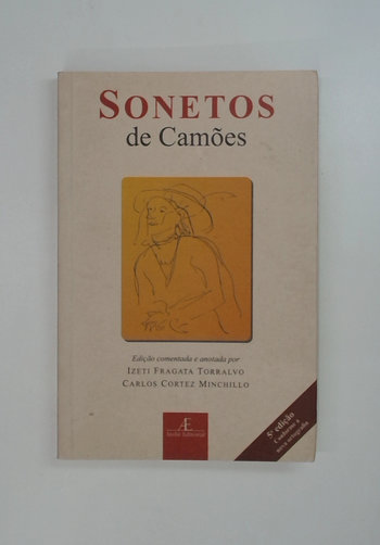 Capa do livro Sonetos de Camões