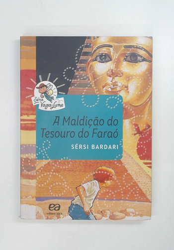 Capa do livro A Maldição do Tesouro do Faraó
