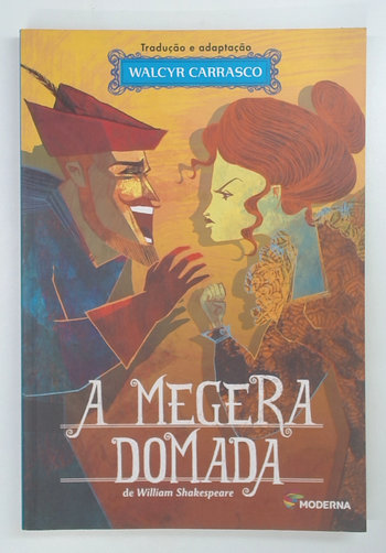 Capa do livro A Megera Domada