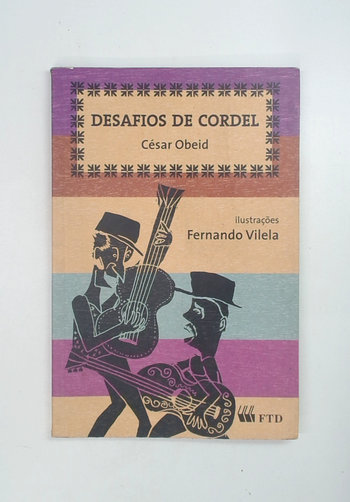Capa do livro Desafios de Cordel