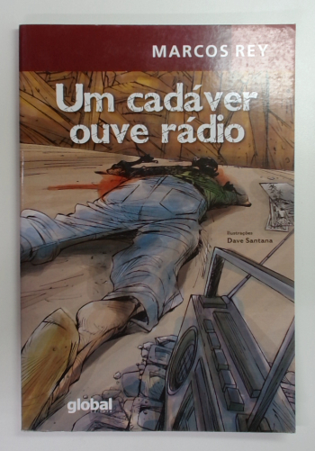 Capa do livro Um Cadáver que Ouve Rádio