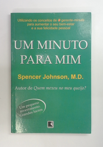 Capa do livro Um Minuto para Mim