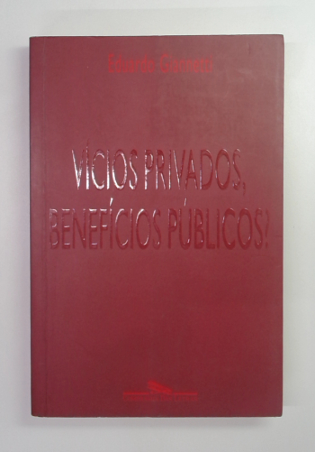 Capa do livro Vícios Privados, Benefícios Públicos?