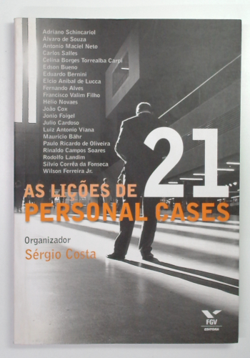 Capa do livro As Lições de 21 Personal Cases